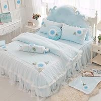 小龍さま　ラルフローレン　枕カバー　かけ布団カバー　ベッドスカート　3点セット 布団カバー セット フリル ベッドスカート シングル セミダブル